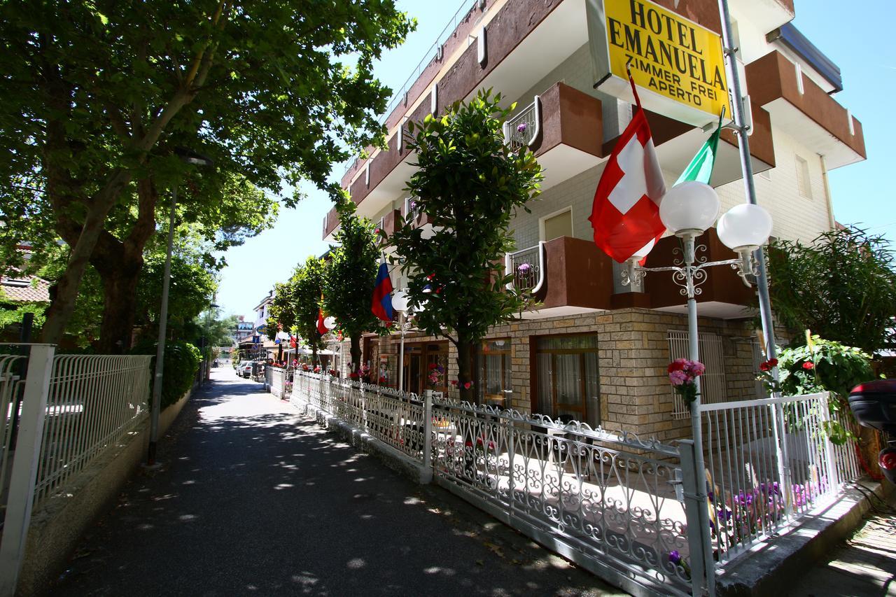 Hotel Emanuela Rimini Exterior foto